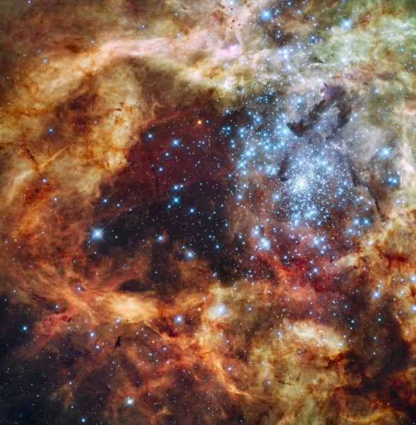 Tarantula nebula core