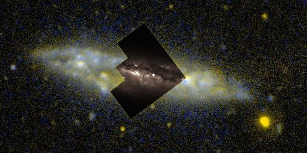 Image credit: NASA / JPL-Caltech / Hubble and GALEX.
