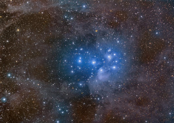 Image credit: Rogelio Bernal Andreo (Deep Sky Colors), of Messier 45.