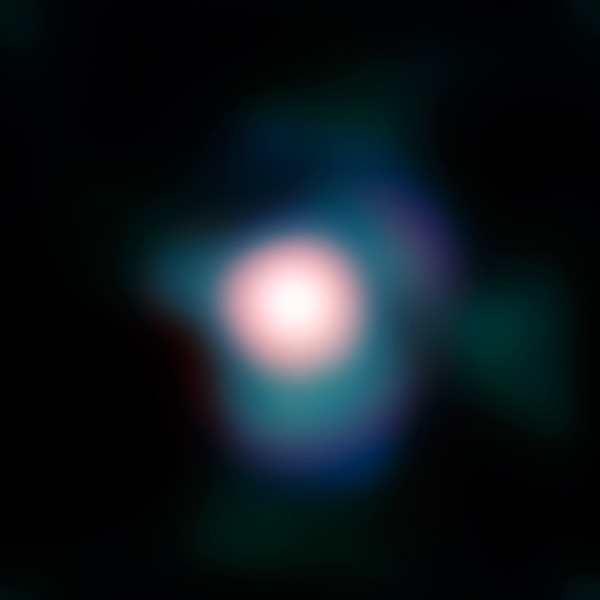 Image credit: ESO/P. Kervella, of Betelgeuse as seen today, at the highest resolution ever observed. Via http://www.eso.org/public/images/eso0927b/.