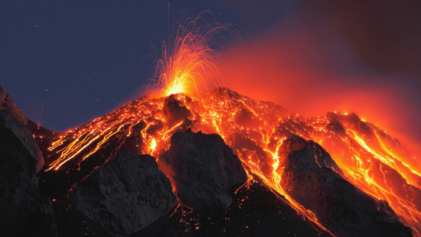Image credit: Places Under the Sun, of the Stromboli volcano in Italy.