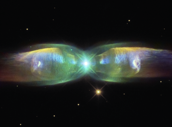 Image credit: ESA / NASA and the hubble Legacy Archive, created by Judy Schmidt.