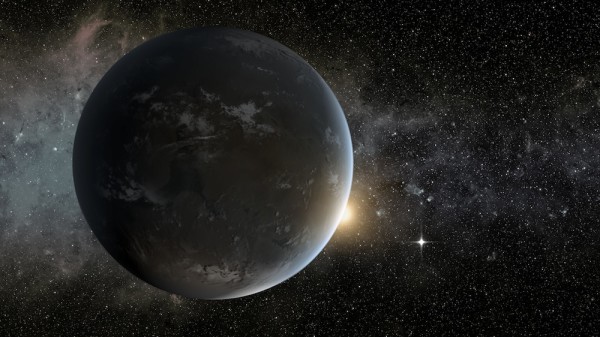 Artist’s rendition of planet Kepler-62e. Image credit: NASA/Ames/JPL-Caltech.