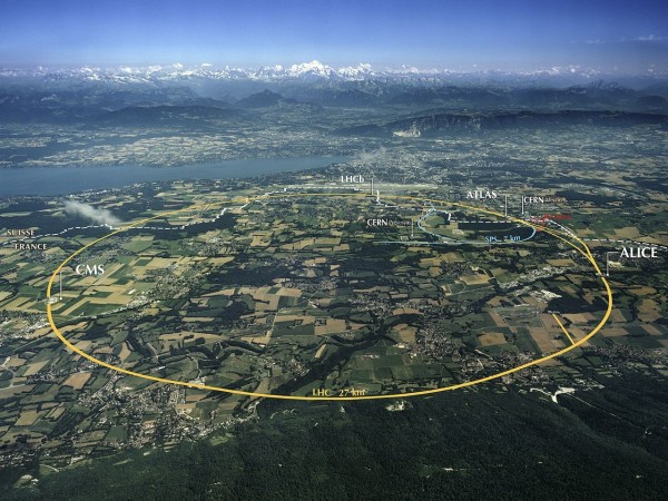 An aerial view of CERN. Image credit: Maximilien Brice (CERN).