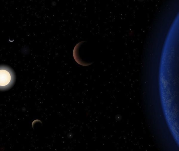 Planets with the same mass and radius as Earth, even in a star’s habitable zone, could have vastly different properties today. Image credit: J. Pinfield / RoPACS network / University of Hertfordshire.