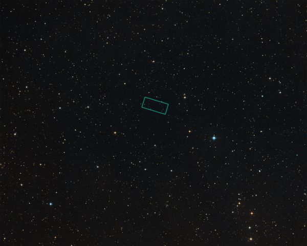 A ground-based view of the region of sky containing the GOODS-S ERS field, from the Digitized Sky Survey. Image credit: Digitized Sky Survey (DSS), STScI/AURA, Palomar/Caltech, and UKSTU/AAO.