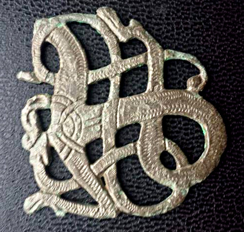 Urnes brooch from Lolland