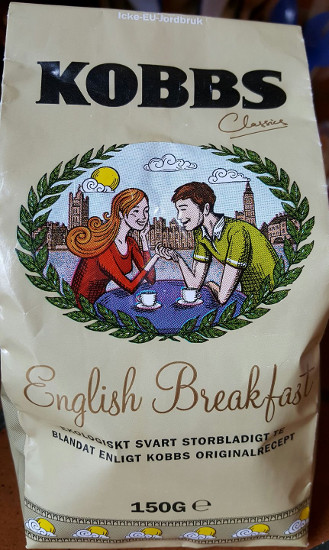 I like this illustration. Note the spirals in the woman's hair, repeated in the clouds. Also the hint of post-nookie intimacy suggested by this being *breakfast* tea.