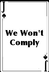 We Won't Comply