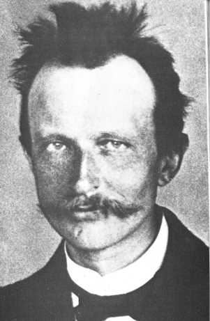 Max Planck around the time he solved the black-body radiation problem. From wikimedia.