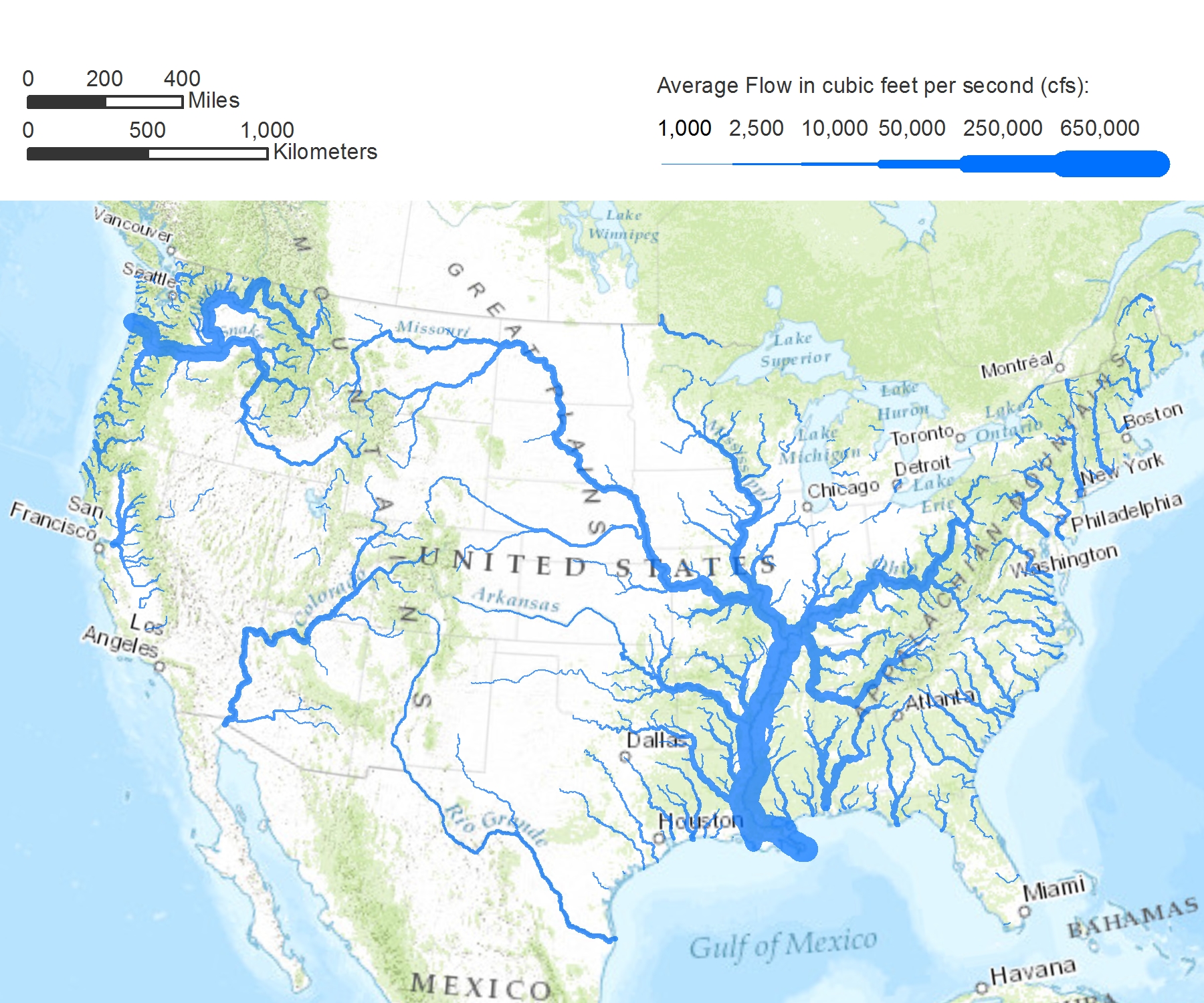 America s Rivers A New Way Of Seeing The Nation s Waters ScienceBlogs