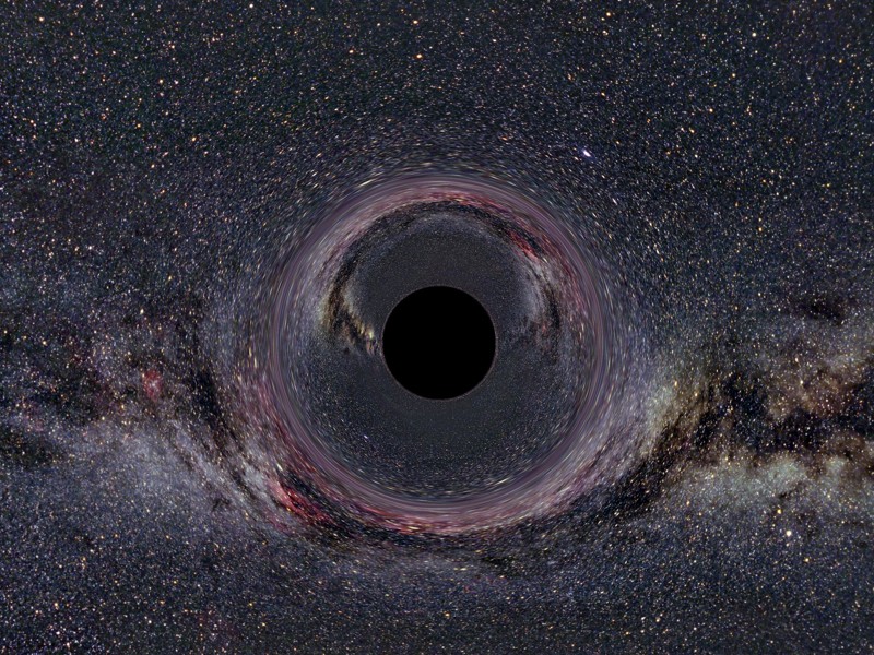 falling inside a black hole