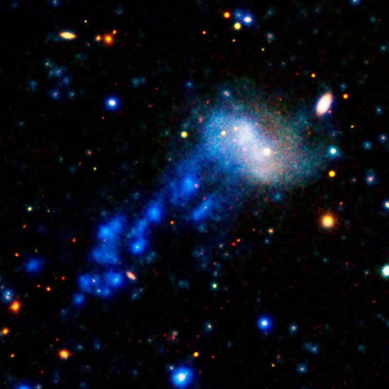 Forget Shooting Stars; How About a Shooting Galaxy! | ScienceBlogs