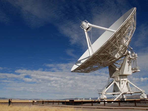 A Big Dish at the VLA Radio Observatory. Image credit: Victor Bobbett.