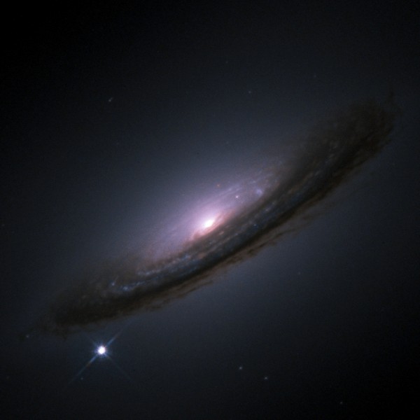 Image credit: SN 1994D, High-Z Supernova Search Team, HST, NASA.