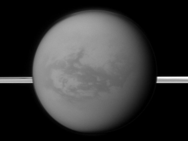 Titan from Cassini.
