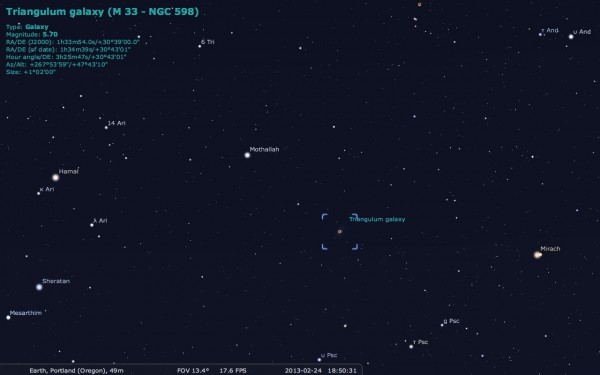 Image credit: me, using the free software Stellarium, from http://stellarium.org/.
