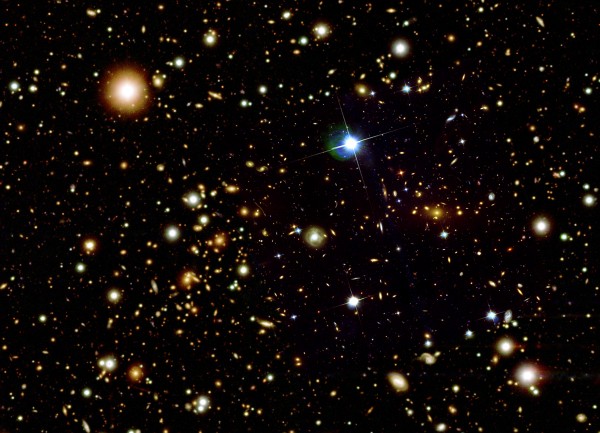 Image credit: NASA / STScI; Magellan / U.Arizona / D.Clowe et al.