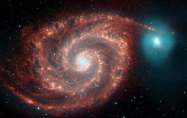 Image credit: NASA / JPL-Caltech / Spitzer Space Telescope.