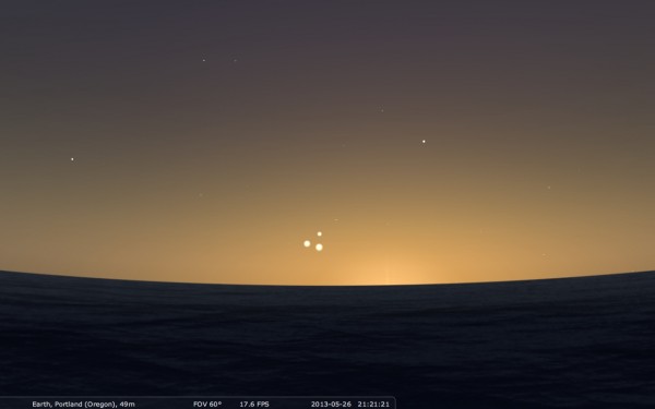 Image credit: me, using Stellarium. Wait until you see the one I made for NASA!