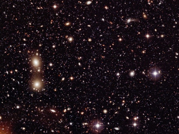 Image credit: ESO's wide field imager (WFI)/Chandra Deep Field South (CDF-S).