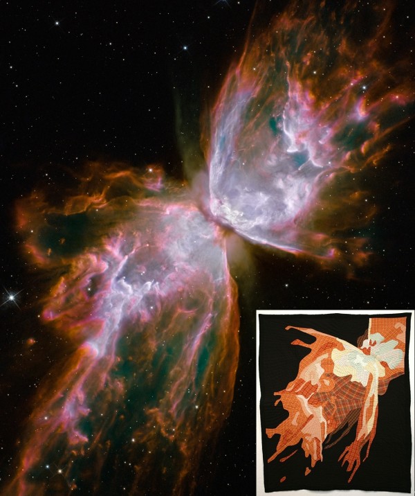 Image credit: NASA / ESA / Hubble Space Telescope (main); Jimmy McBride (inset).