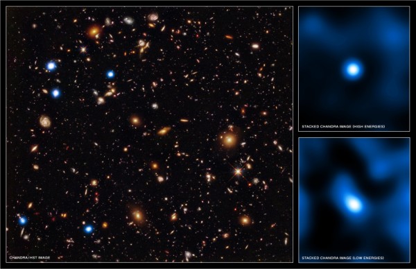 Image credit: NASA / Chandra X-ray observatory / Hubble Space Telescope.