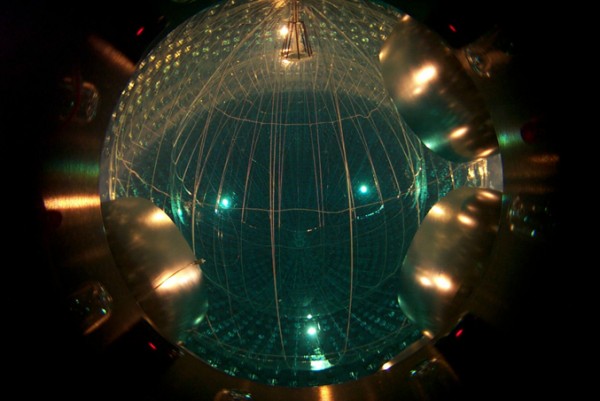 Image credit: Borexino Solar Neutrino Detector at Gran Sasso in Italy; BOREXINO collaboration.