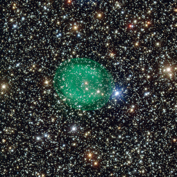 Image credit: European Southern Observatory’s Very Large Telescope, of Planetary Nebula IC 1295.