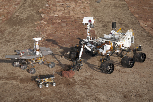 Image credit: Mars yard at JPL, via NASA/JPL-Caltech.