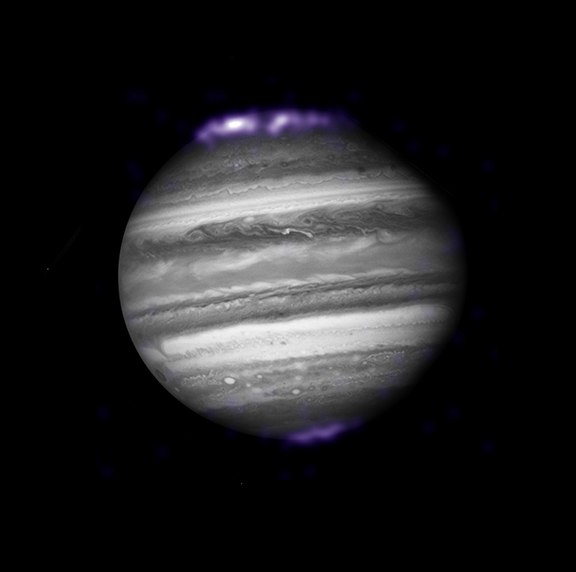 Image credit: X-ray: NASA/CXC/SwRI/R.Gladstone et al.; Optical: NASA/ESA/Hubble Heritage (AURA/STScI).