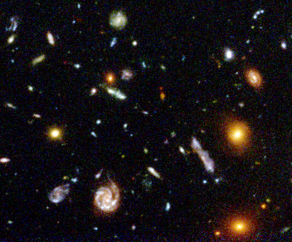 Image credit: R. Williams (STScI), the Hubble Deep Field Team and NASA.