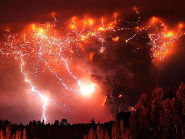 Image credit: Lightning over the Puyehue Volcano, Francisco Negroni / AP.