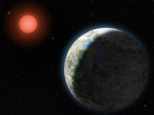Image credit: NASA / NSF / Lynette Cook. Via http://www.nasa.gov/topics/universe/features/gliese_581_feature.html.