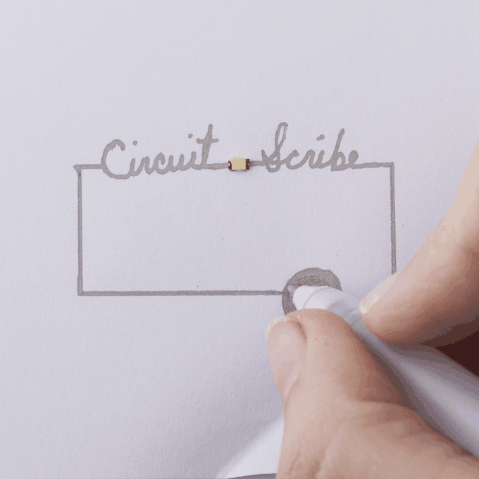 Image credit: Circuit Scribe’s Kickstarter, via https://www.kickstarter.com/projects/electroninks/circuit-scribe-draw-circuits-instantly/description.