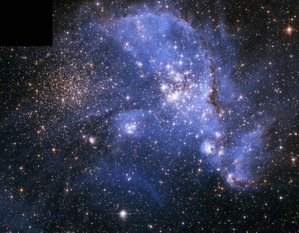 Image credit: the small star forming region NGC 346, from A. Nota (ESA/STScI) et al., ESA, NASA.