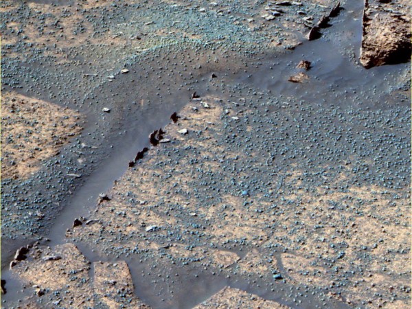 Image credit: NASA/JPL/Cornell/USGS, Mars Opportunity Rover.
