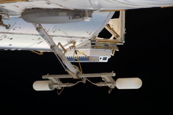 Image credit: NASA, of ESA's Columbus module.