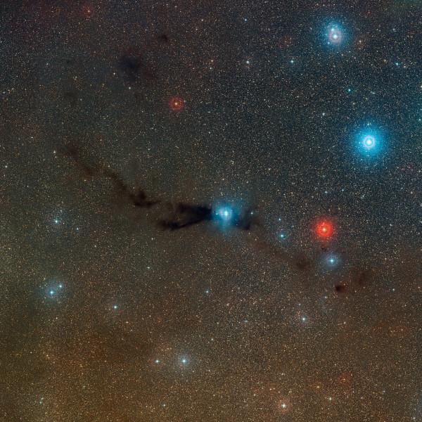 Image credit: ESO/Digitized Sky Survey 2; Acknowledgement: Davide De Martin.