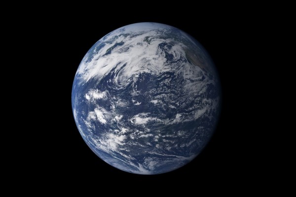 This detailed, photo-like view of Earth is based largely on observations from the Moderate Resolution Imaging Spectroradiometer (MODIS) on NASA’s Terra satellite. Image credit: NASA
