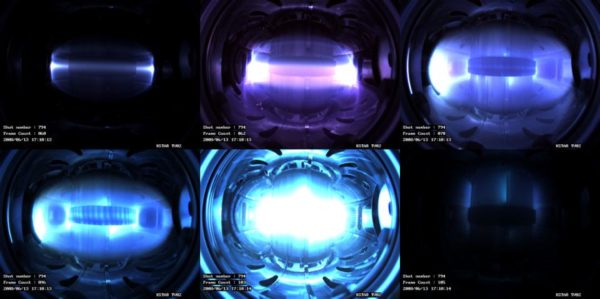 A fusion device based on magnetically confined plasma. “Hot” fusion is scientifically valid; “cold” fusion, not so much. Image credit: PPPL management, Princeton University, the Department of Energy, from the FIRE project at http://fire.pppl.gov/.