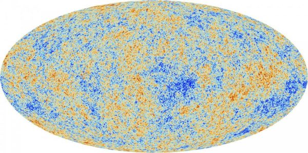 The fluctuations in the Cosmic Microwave Background, or the Big Bang's leftover glow, contain a plethora of information about what's encoded in the Universe's history. Image credit: ESA and the Planck Collaboration.