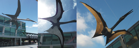 Giant pterosaurs invade London, Summer 2010 - Vimarsana News